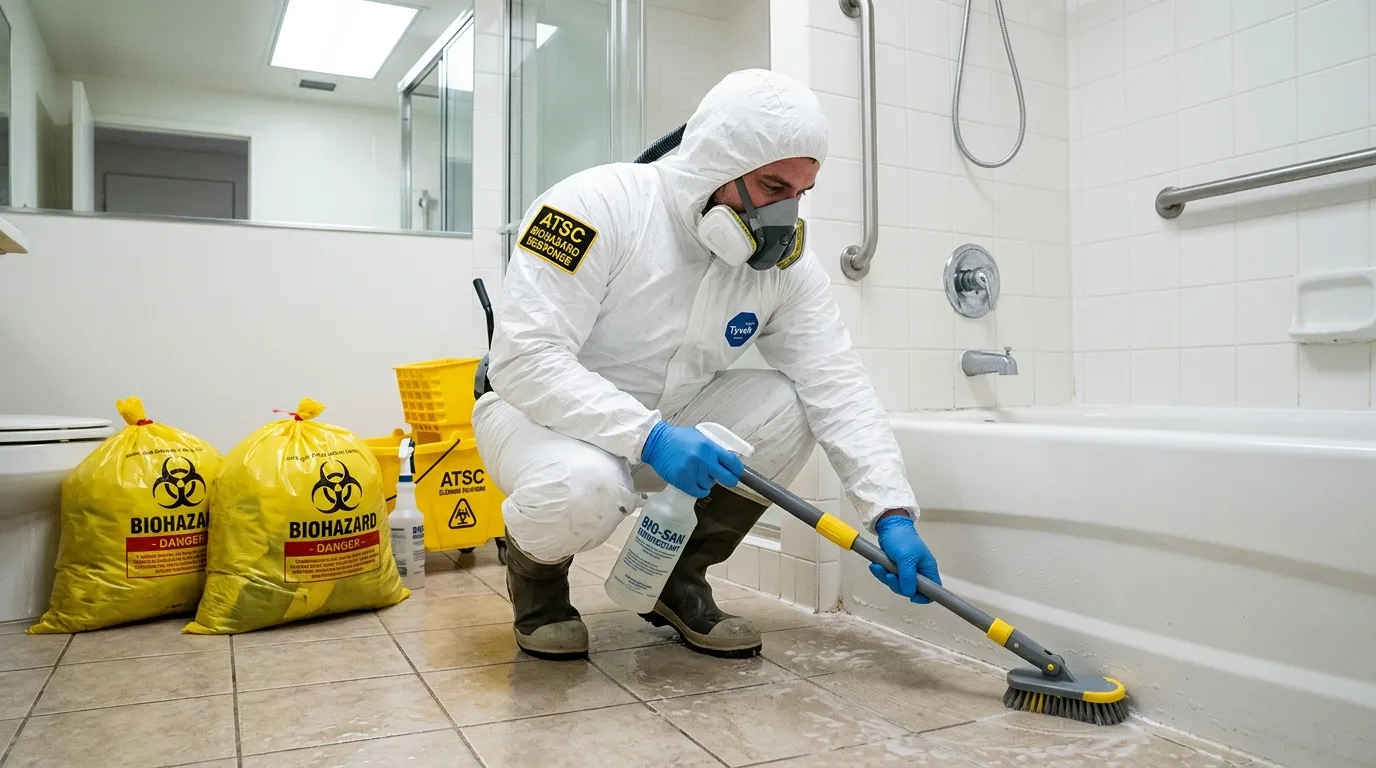 Decontamination equipment deployed for Blood Cleanup in White Marsh